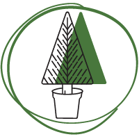 Lomblevelű örökzöldek